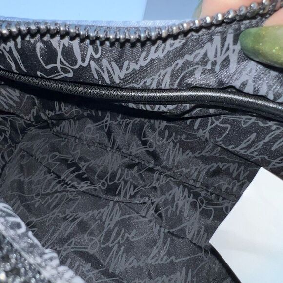 Steve Madden BBABS Sparkle Gray and Black hardware Bag - Picture 13 of 13